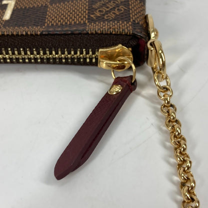 Louis Vuitton Milla, Brown, Canvas, clutch