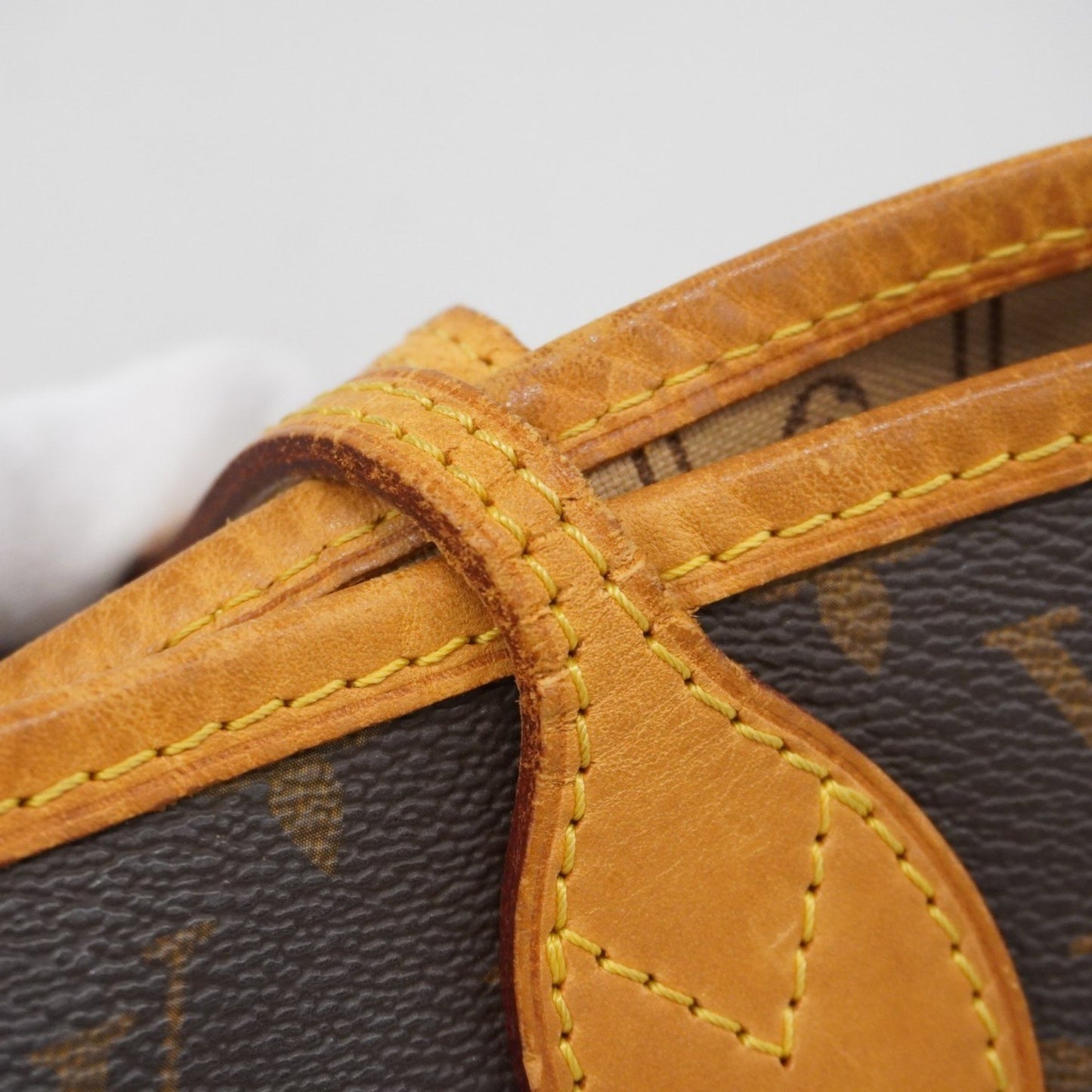 Louis Vuitton Neverfull MM, Brown, Canvas, tote