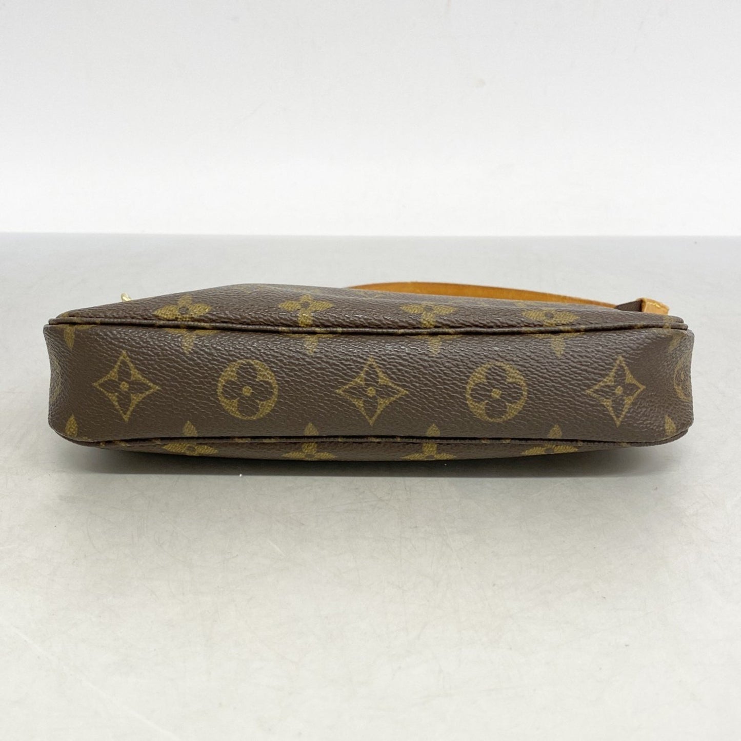 Louis Vuitton Pochette Accessoire, Brown, Canvas, clutch