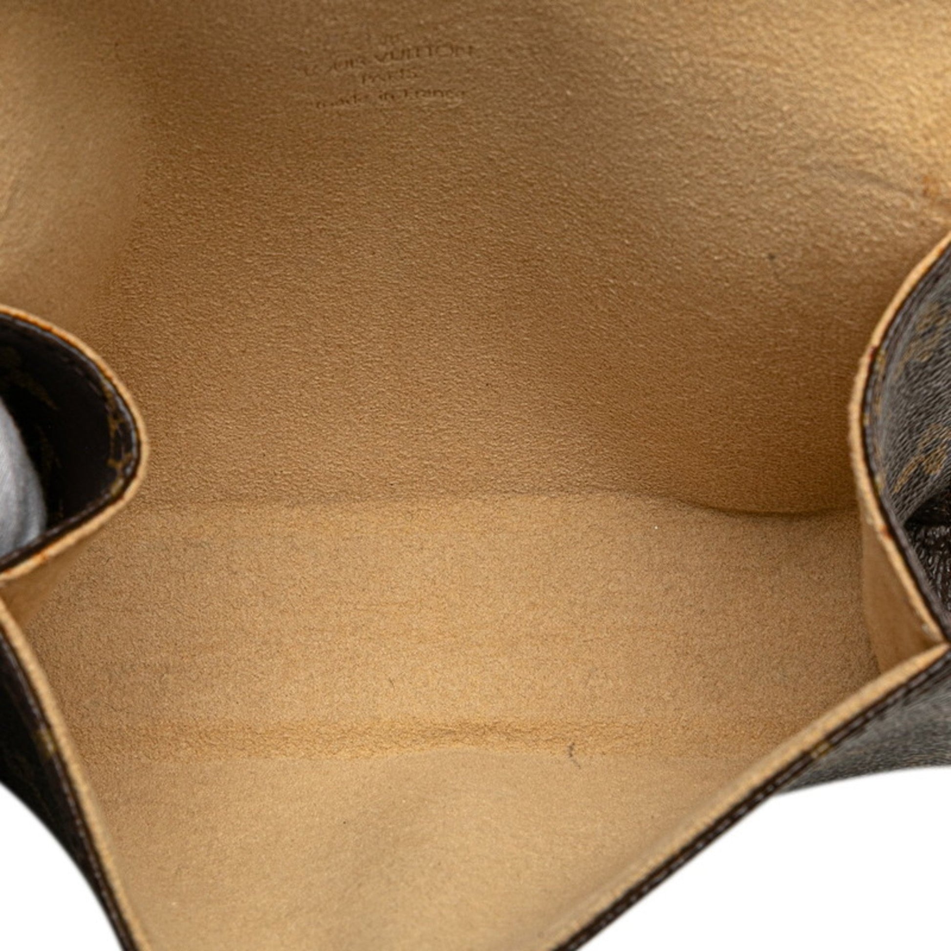 Louis Vuitton Florentine, Brown, Canvas, clutch