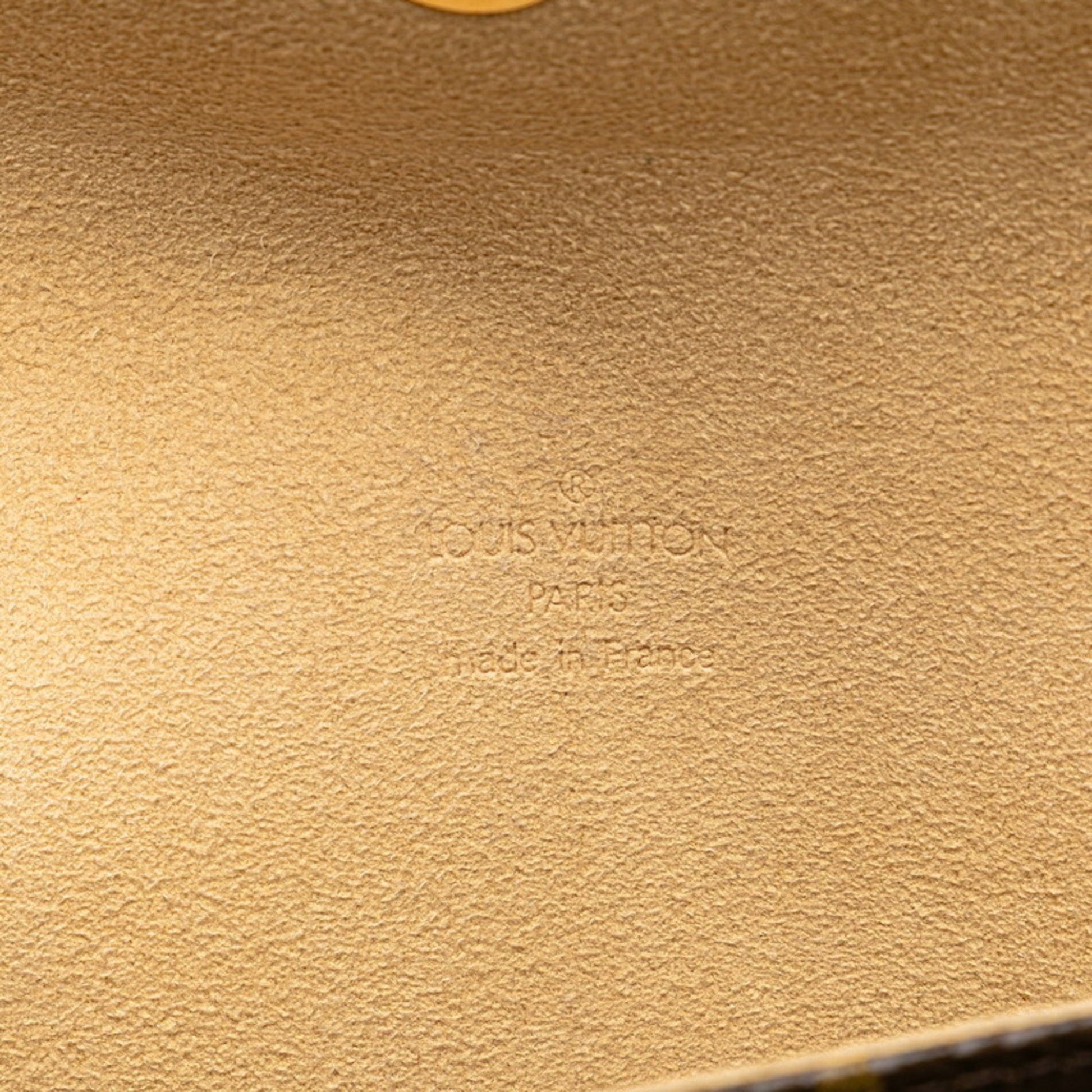 Louis Vuitton Florentine, Brown, Canvas, clutch