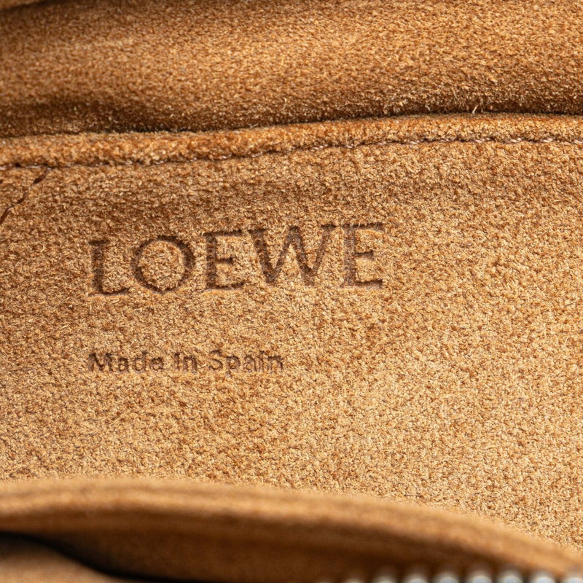 Loewe Missy, Black, Leather, handbag