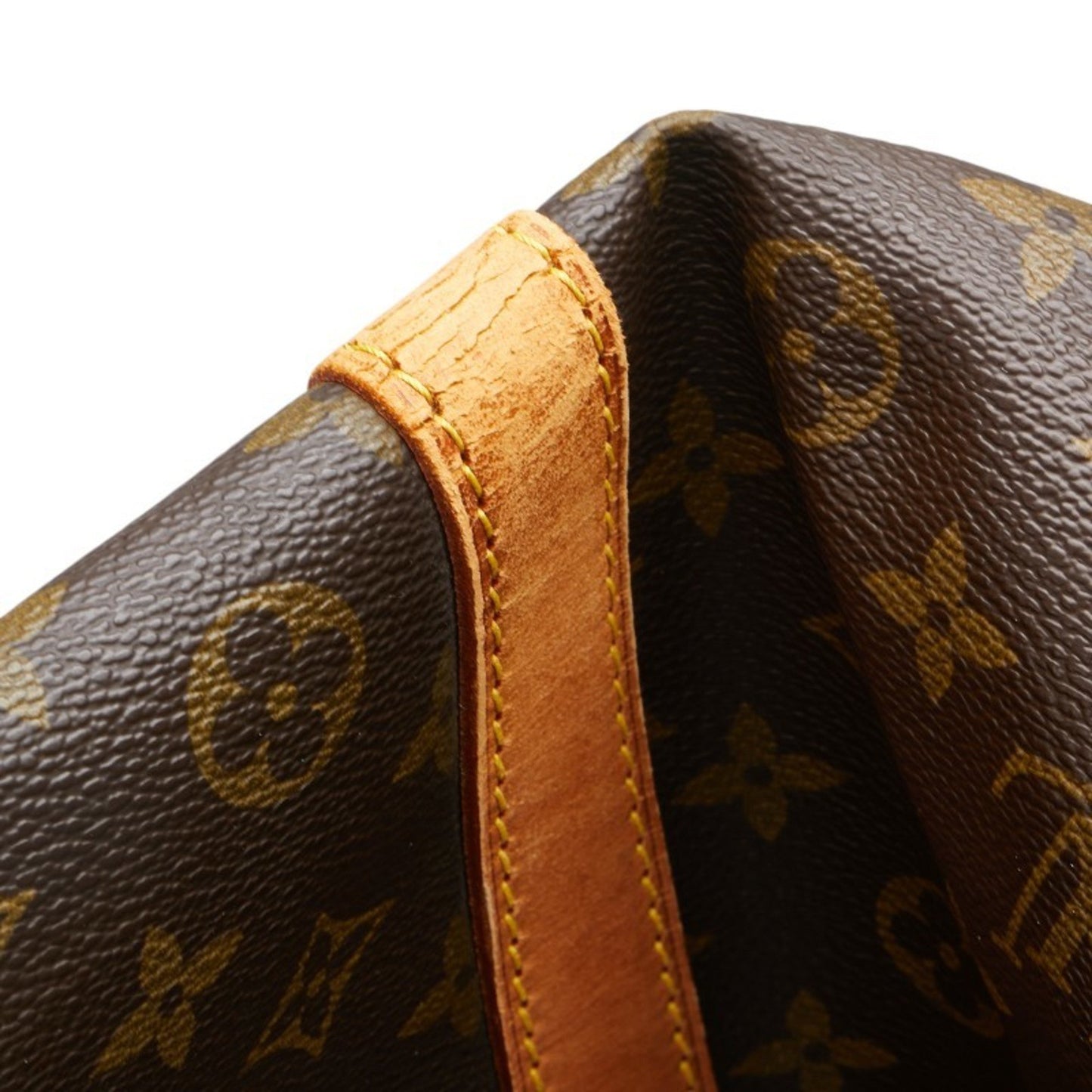 Louis Vuitton Keepall 60, Brown, Canvas, travel