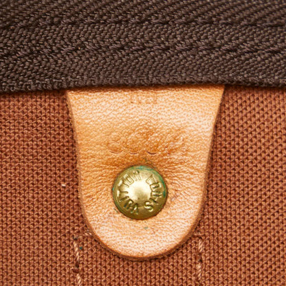 Louis Vuitton Keepall 60, Brown, Canvas, travel