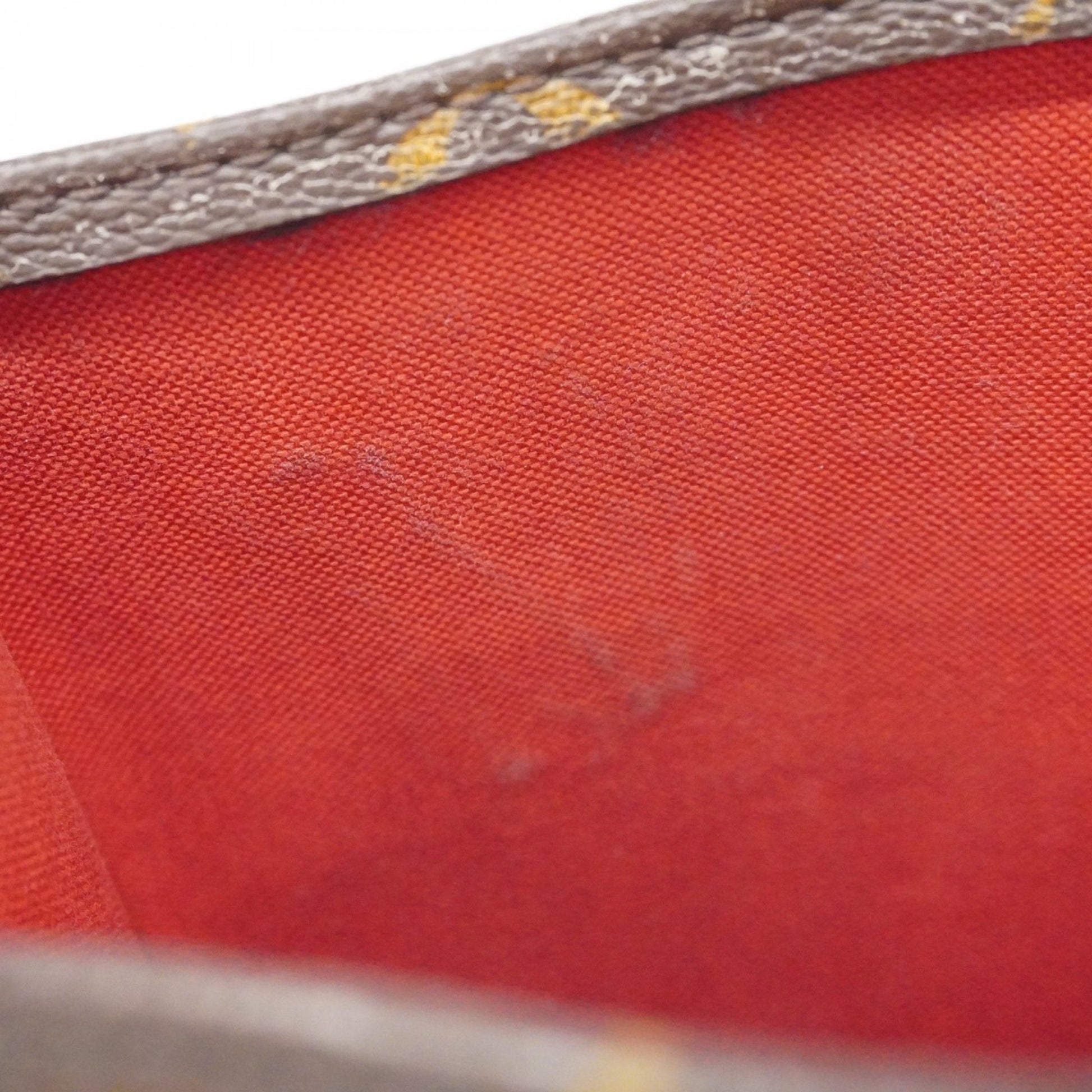 Louis Vuitton Sac Plat, Brown, Canvas, handbag