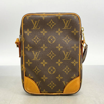 Louis Vuitton Danube, Brown, Canvas, shoulder