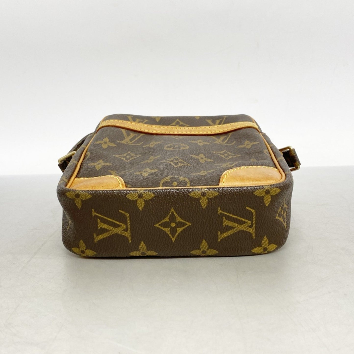 Louis Vuitton Danube, Brown, Canvas, shoulder