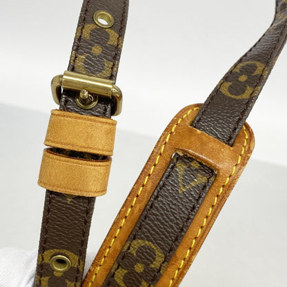 Louis Vuitton Danube, Brown, Canvas, shoulder