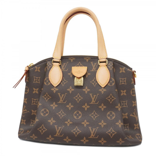 Louis Vuitton Rivoli, Brown, Canvas, handbag
