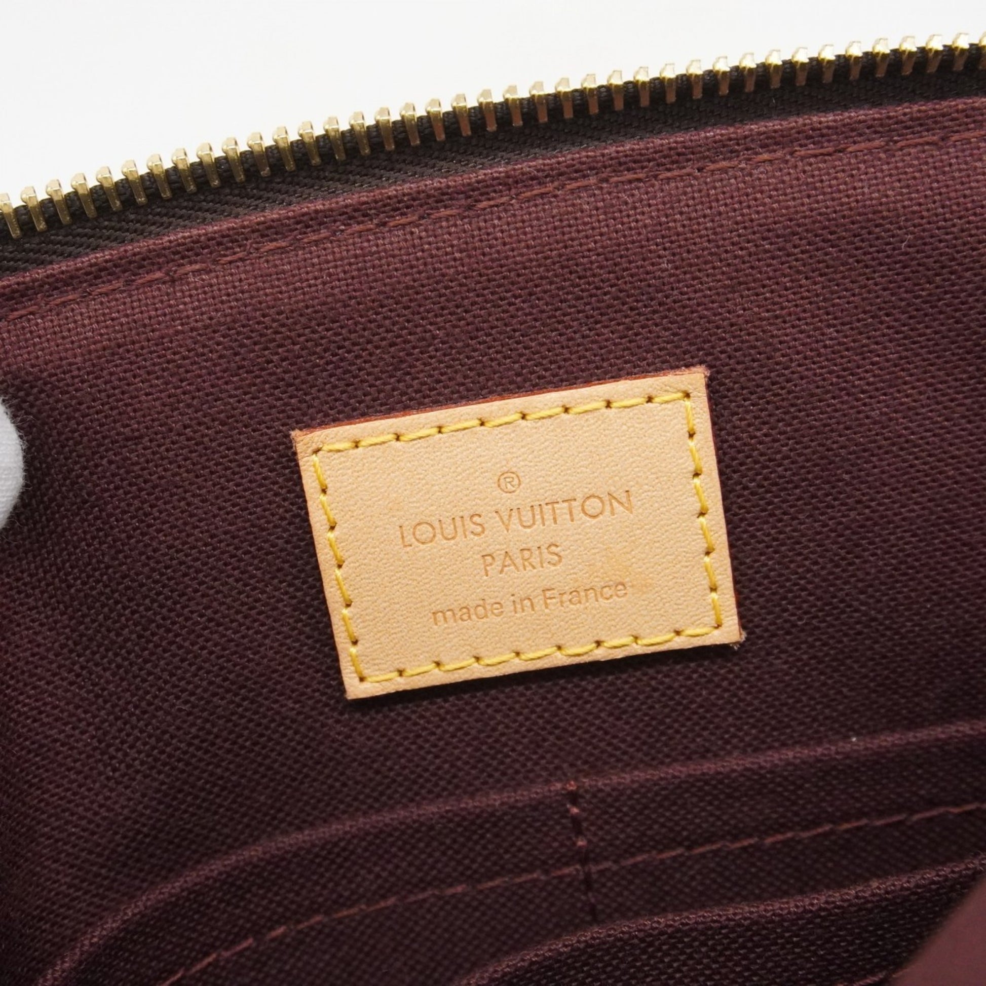 Louis Vuitton Rivoli, Brown, Canvas, handbag