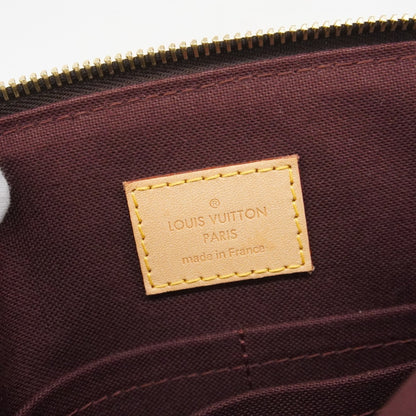 Louis Vuitton Rivoli, Brown, Canvas, handbag