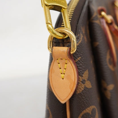Louis Vuitton Rivoli, Brown, Canvas, handbag