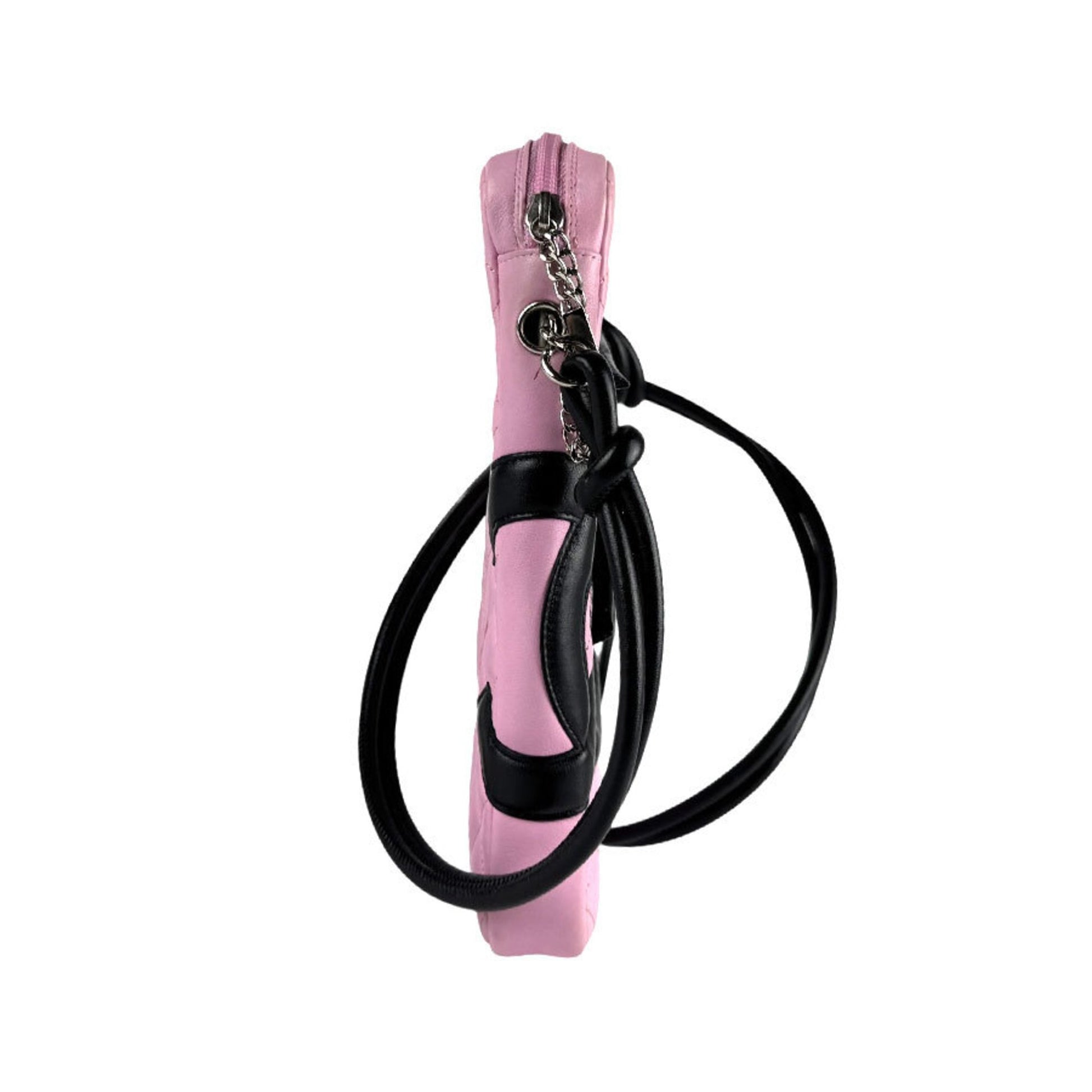 Chanel Cambon line, Pink, Leather, shoulder