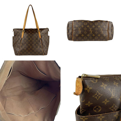 Louis Vuitton Totally, Brown, Canvas, shoulder
