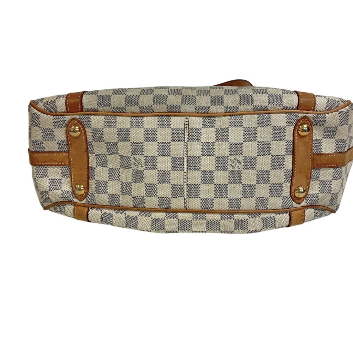 Louis Vuitton Stresa, White, Canvas, tote