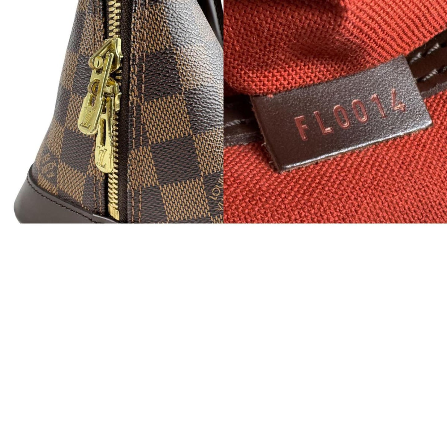 Louis Vuitton Alma, Brown, Canvas, handbag