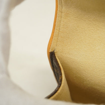 Louis Vuitton Felicie, Brown, Canvas, clutch