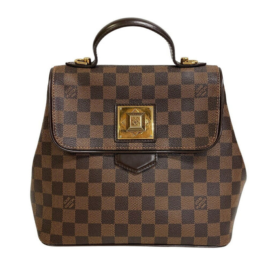 Louis Vuitton Bergamo, Brown, Canvas, handbag