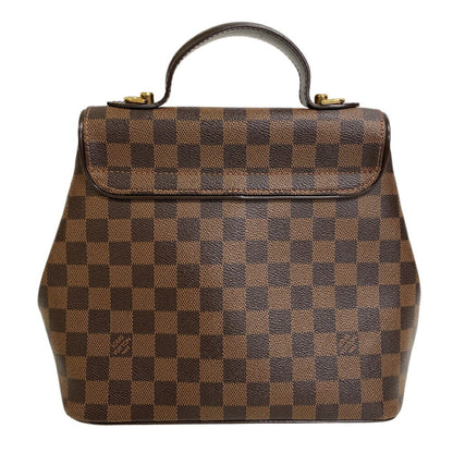 Louis Vuitton Bergamo, Brown, Canvas, handbag