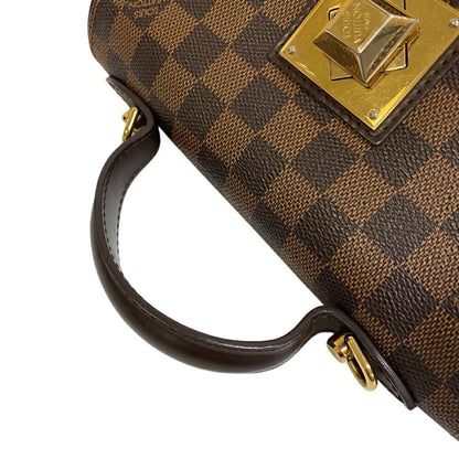 Louis Vuitton Bergamo, Brown, Canvas, handbag