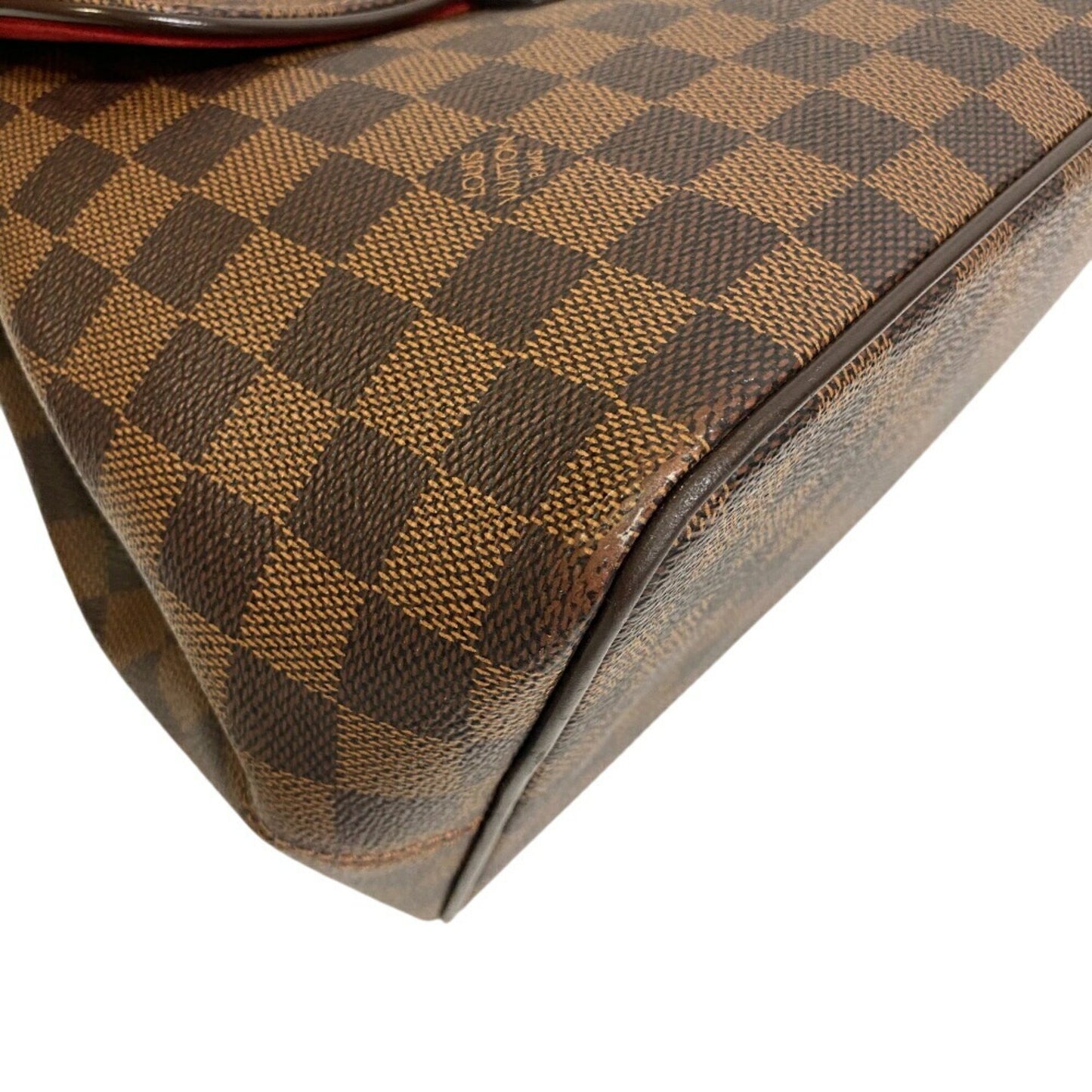 Louis Vuitton Bergamo, Brown, Canvas, handbag