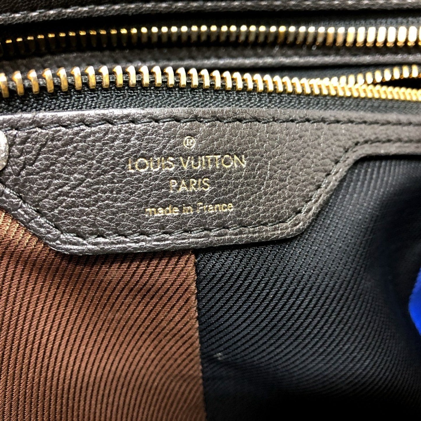 Louis Vuitton Blocks, Brown, Canvas, tote