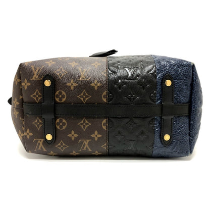 Louis Vuitton Blocks, Brown, Canvas, tote