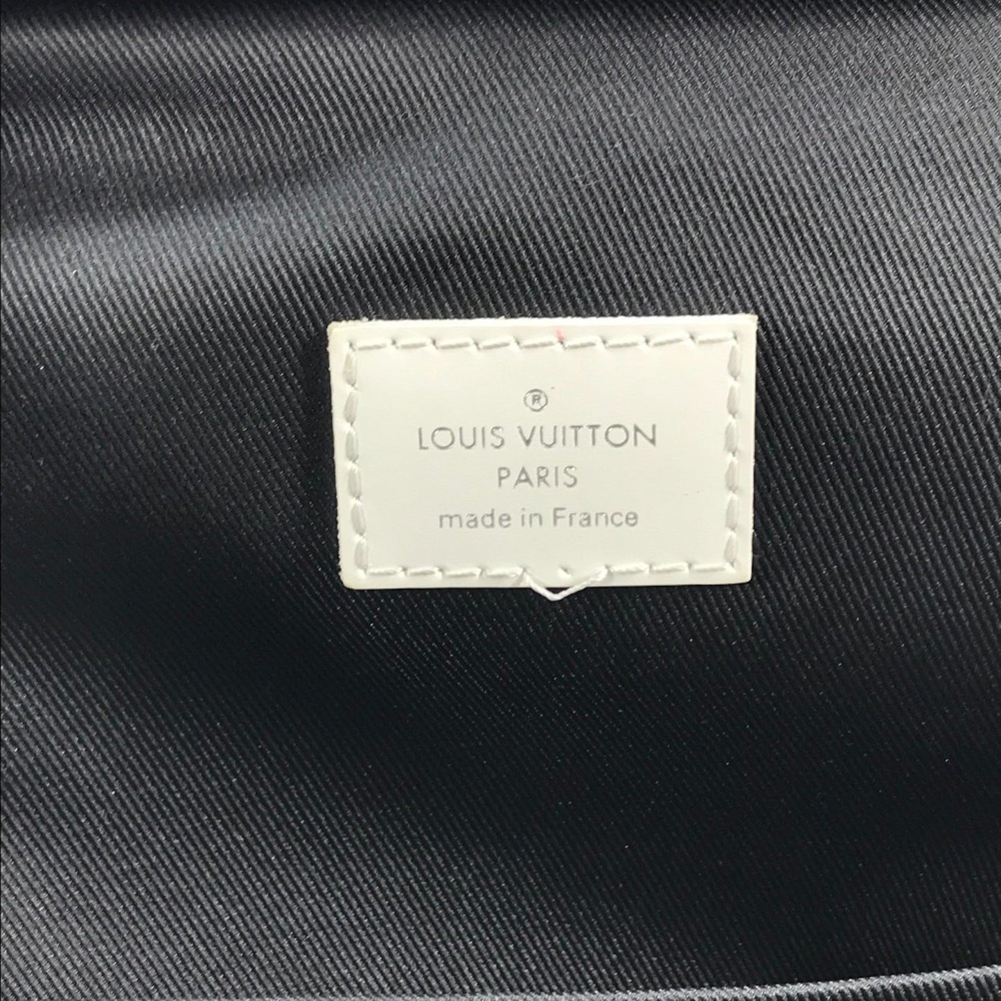 Louis Vuitton Avenue Sling, Black, Canvas, shoulder