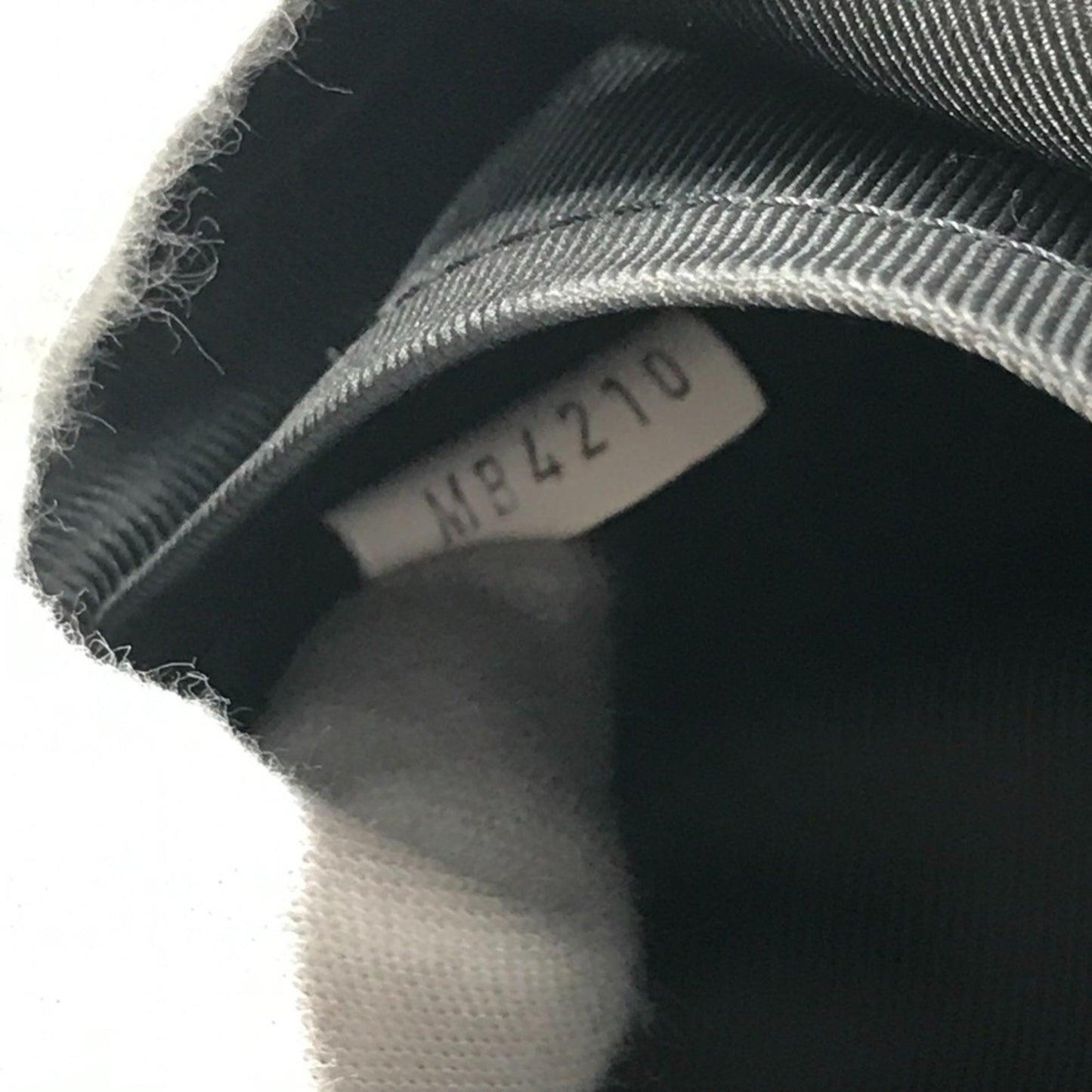 Louis Vuitton Avenue Sling, Black, Canvas, shoulder