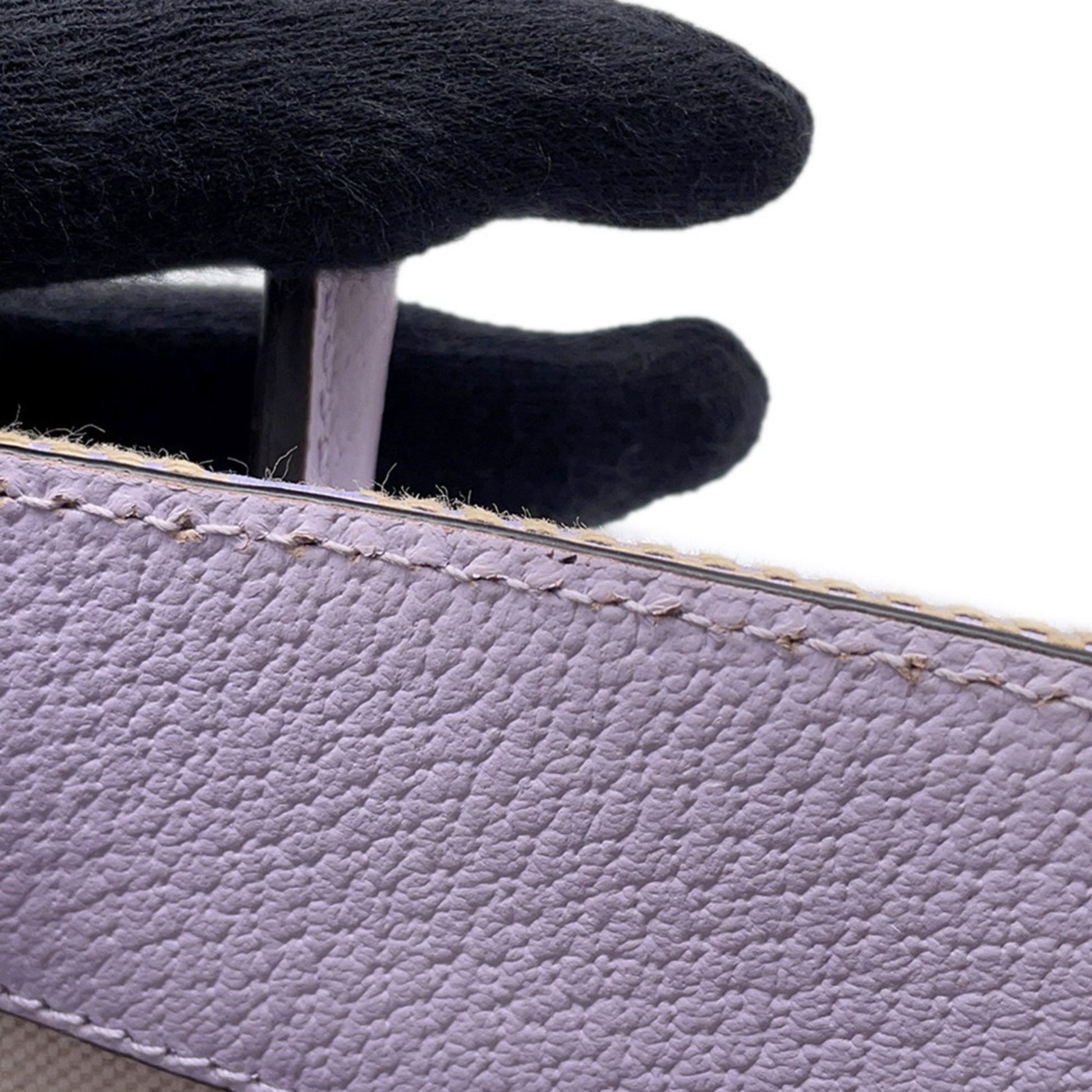 Gucci GG Jumbo, Purple, "CANVAS, LEATHER", handbag