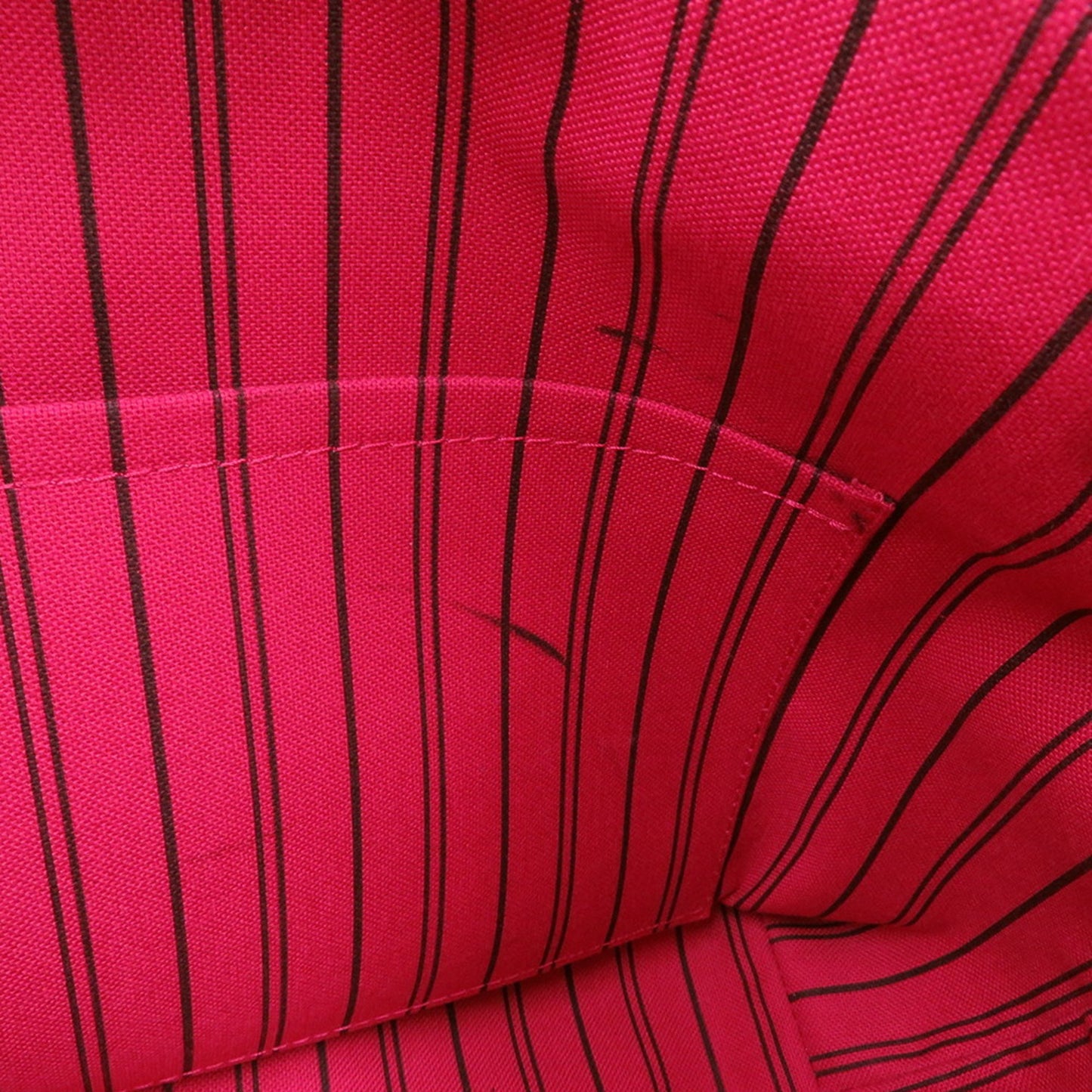 Louis Vuitton Bastille, Red, Canvas, handbag