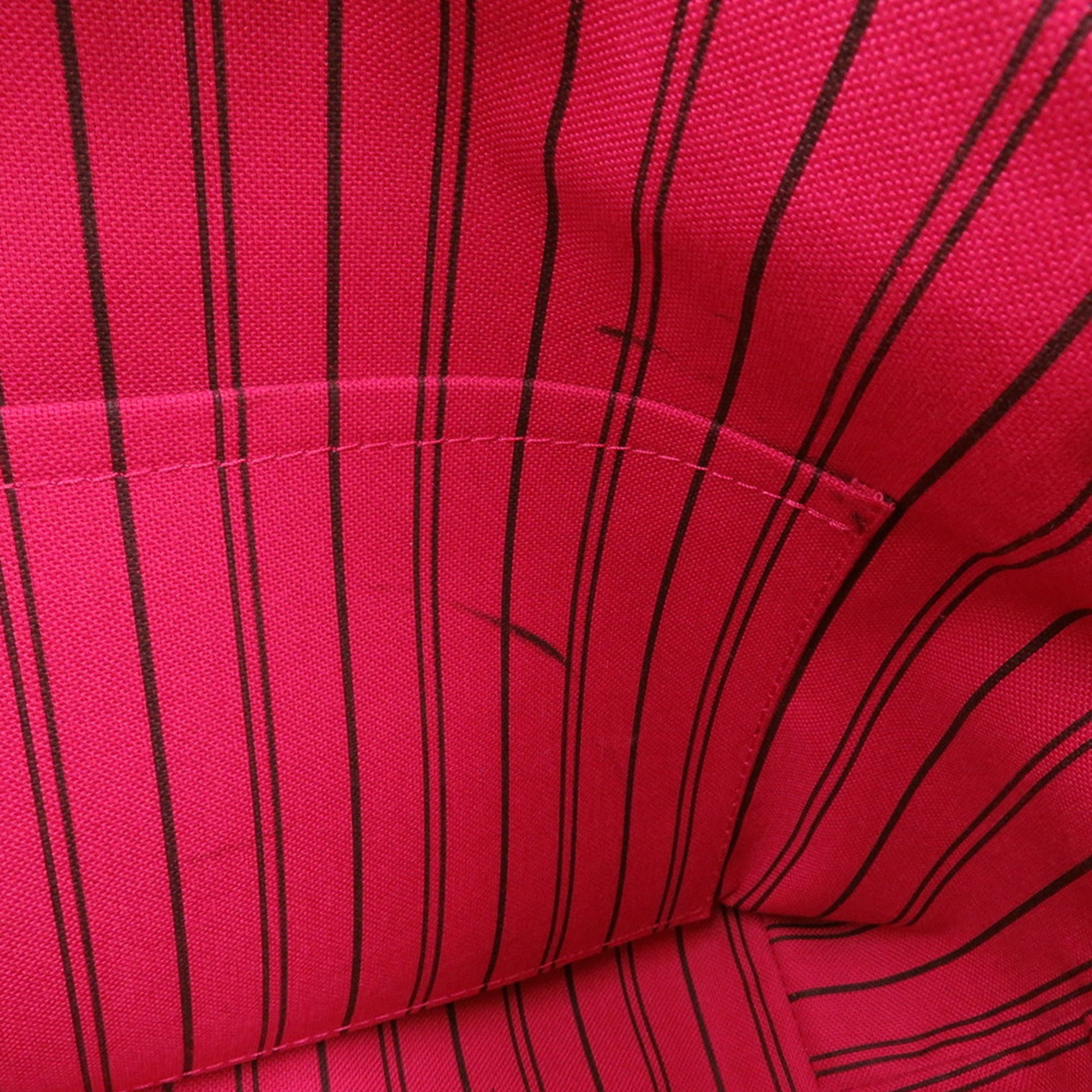 Louis Vuitton Bastille, Red, Canvas, handbag