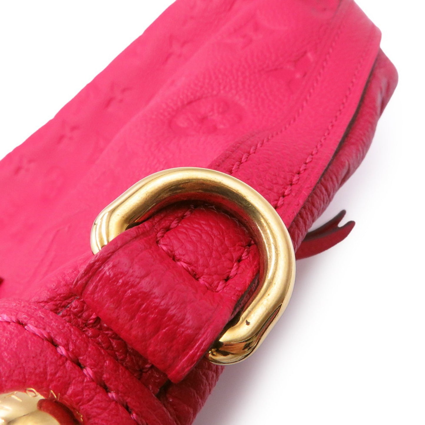 Louis Vuitton Bastille, Red, Canvas, handbag