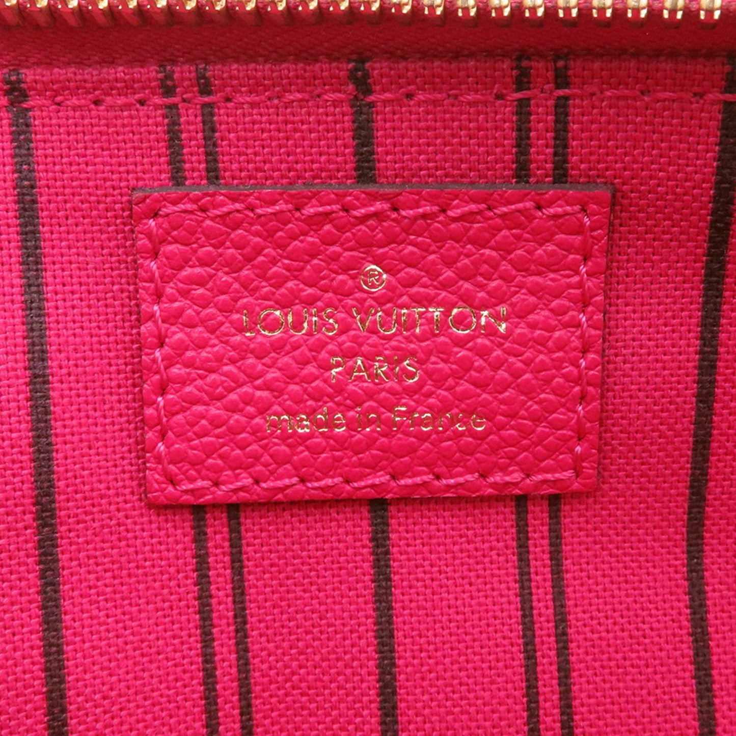 Louis Vuitton Bastille, Red, Canvas, handbag