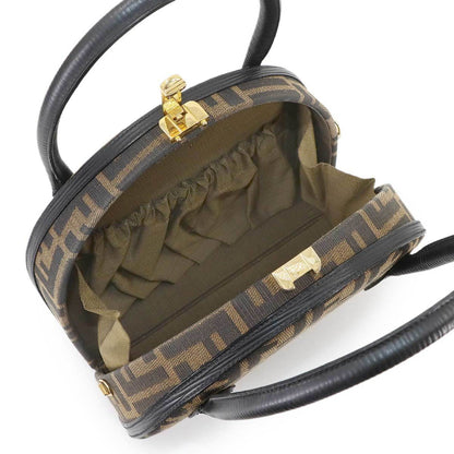 Fendi Zucca, Brown, Canvas, handbag