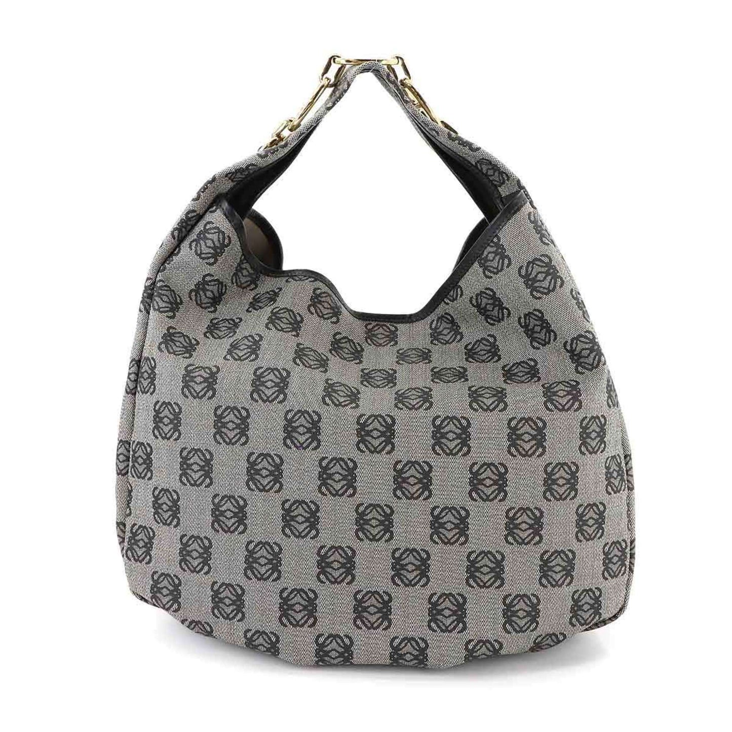 Loewe Anagram, Grey, Canvas, tote