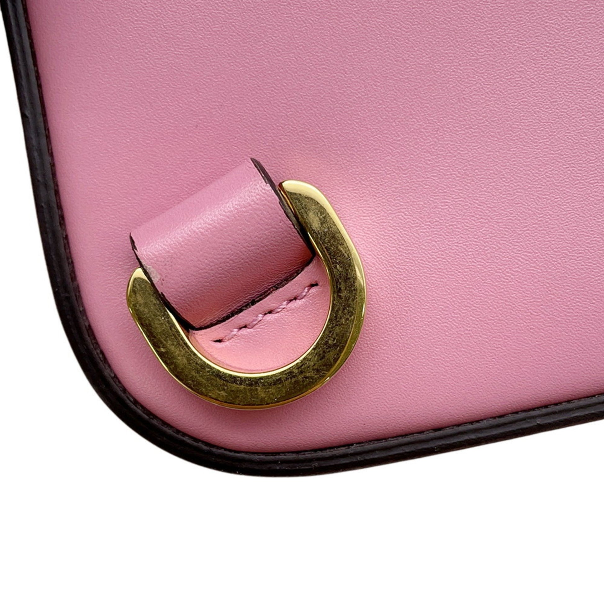 Gucci Bamboo, Pink, Leather, shoulder