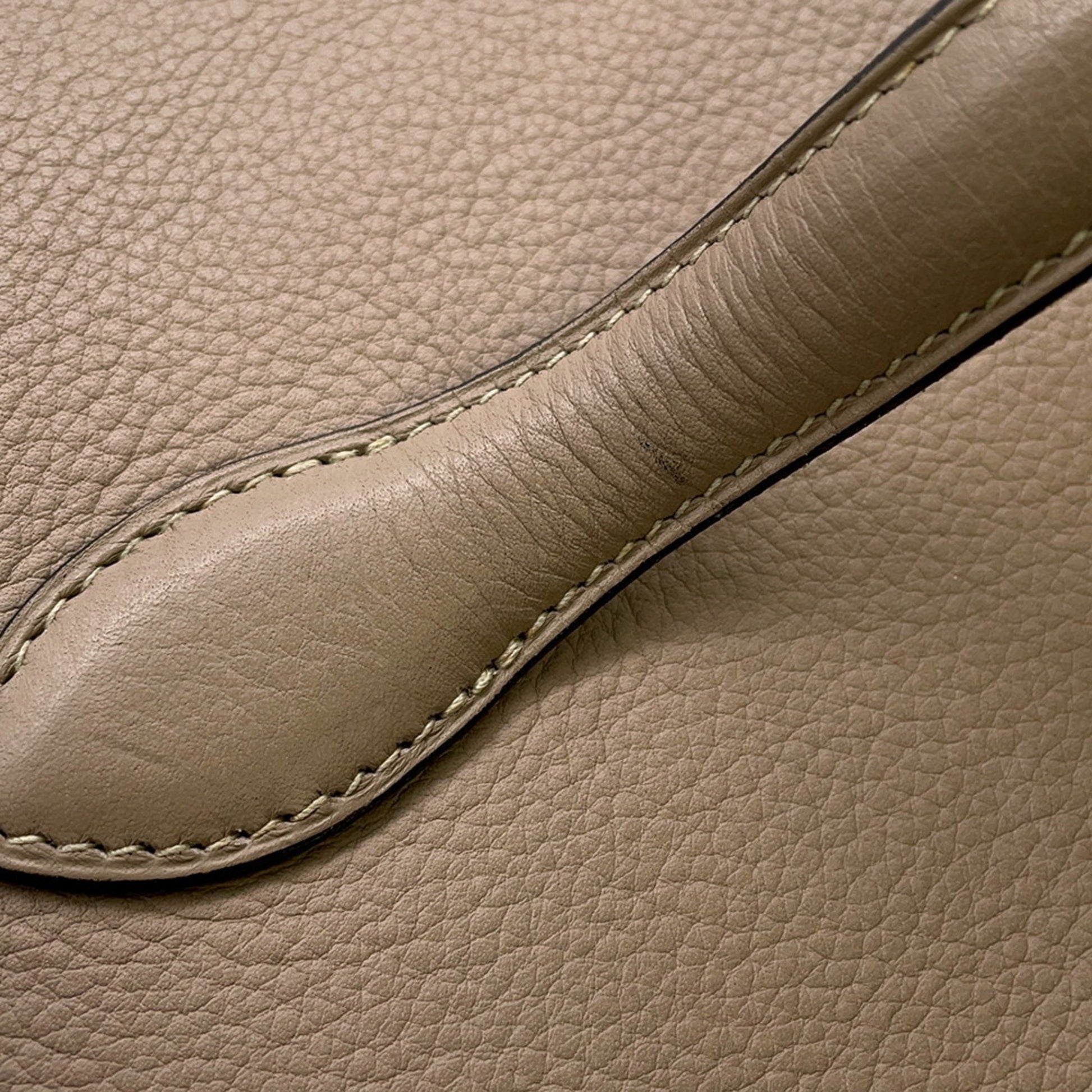 Hermès InterCity, Beige, Leather, handbag