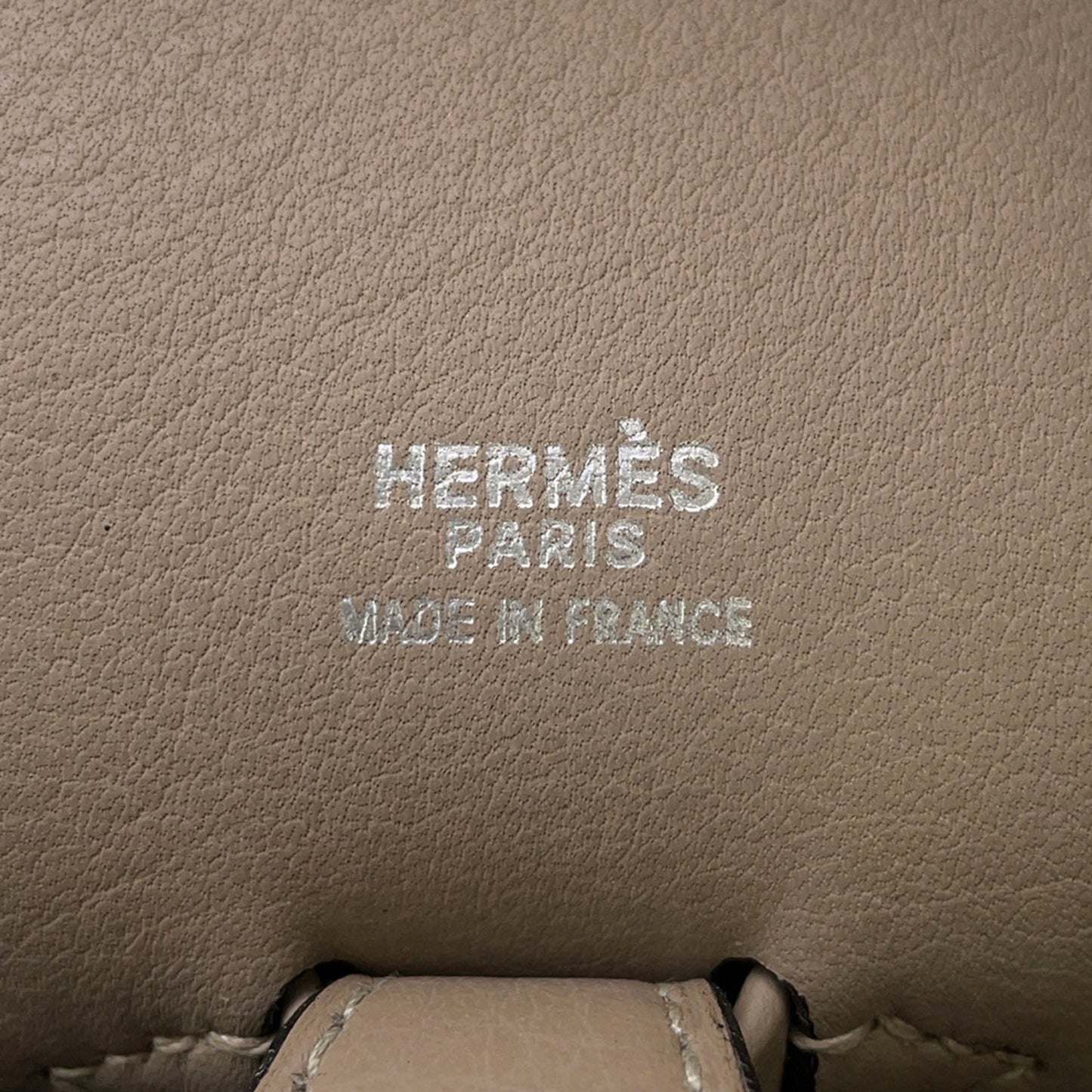 Hermès InterCity, Beige, Leather, handbag