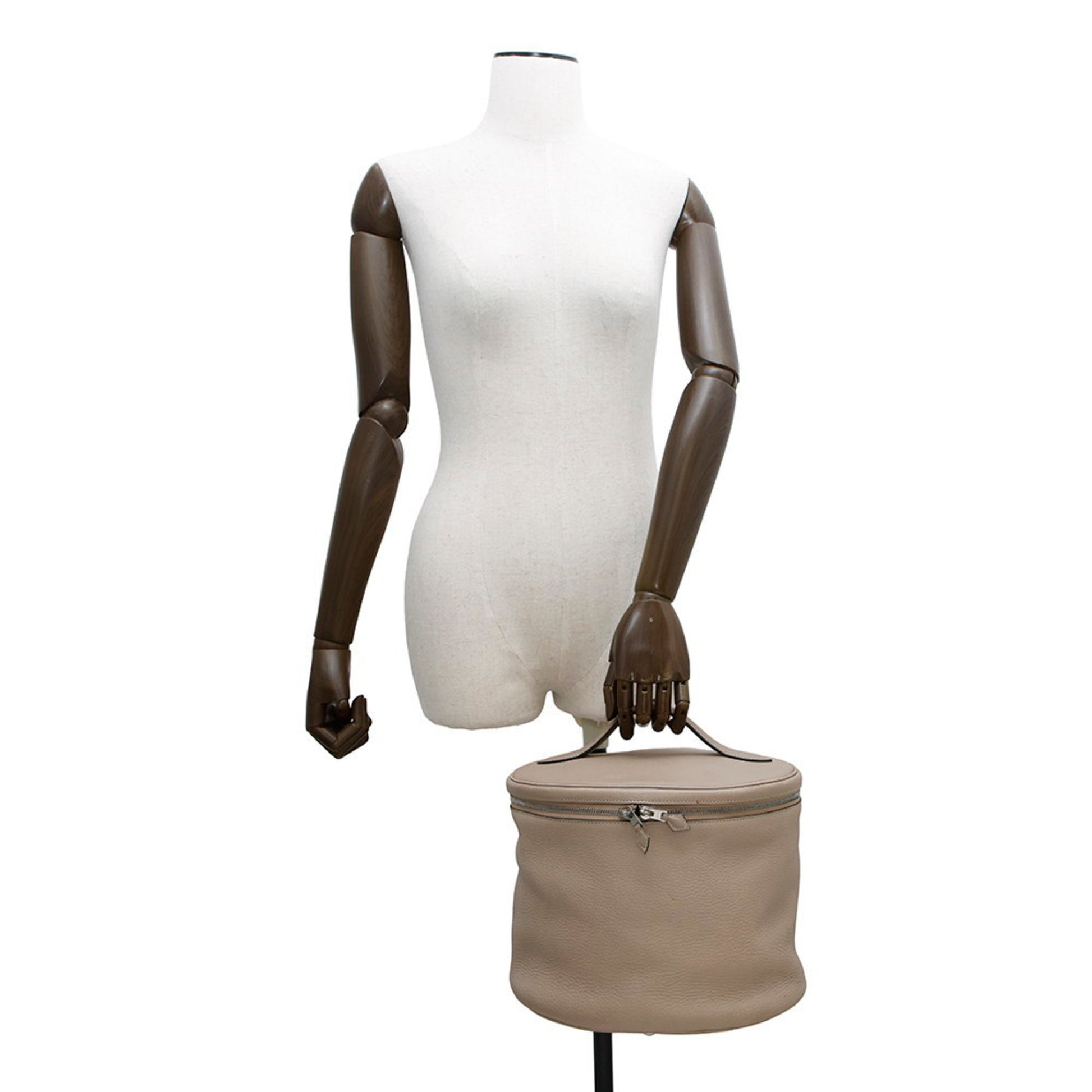 Hermès InterCity, Beige, Leather, handbag