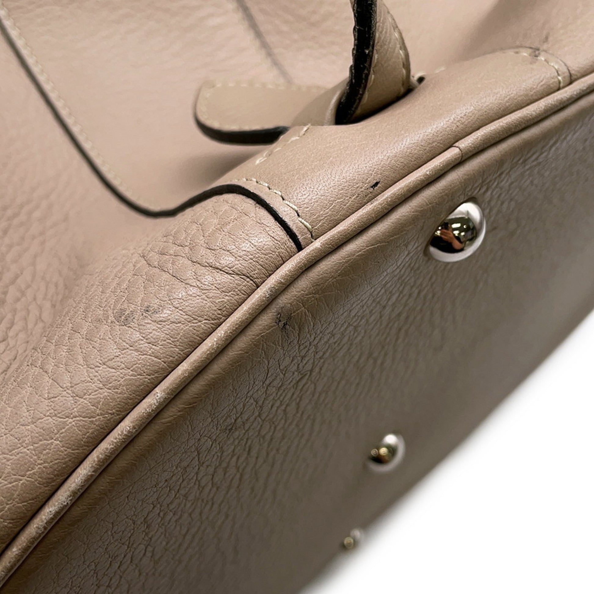 Hermès InterCity, Beige, Leather, handbag