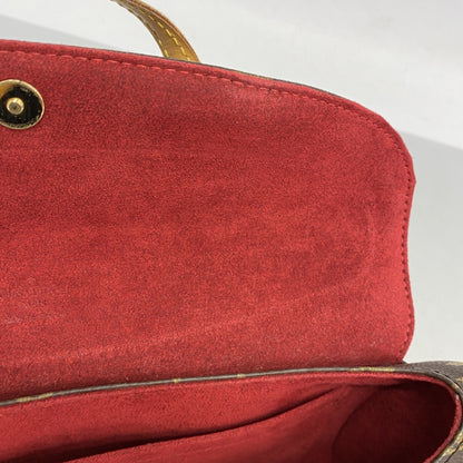 Louis Vuitton Sonatine, Brown, Canvas, handbag