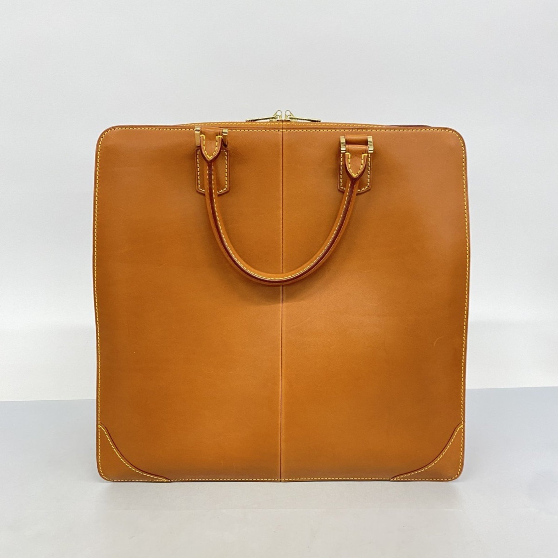 Louis Vuitton Negev, Brown, Leather, handbag