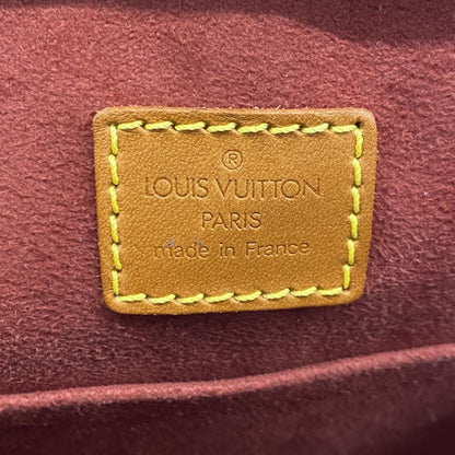 Louis Vuitton Negev, Brown, Leather, handbag
