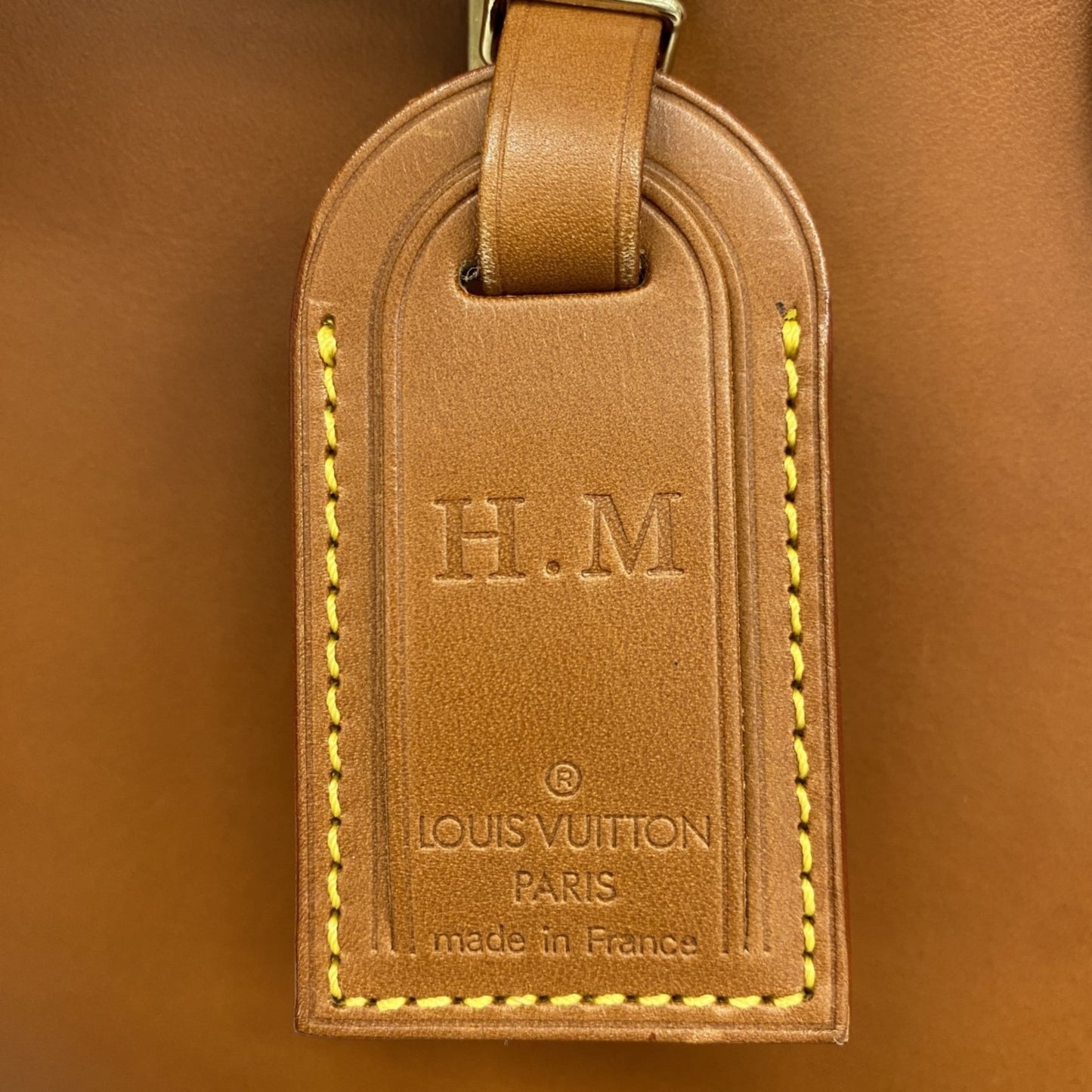 Louis Vuitton Negev, Brown, Leather, handbag