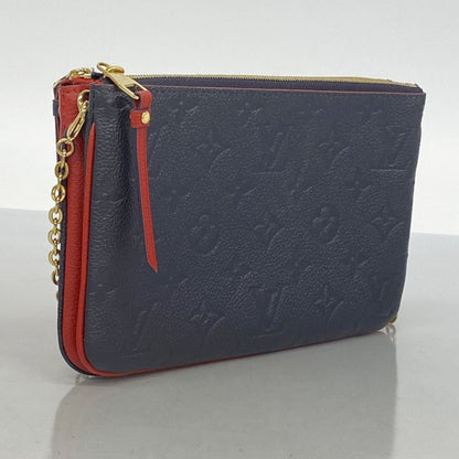 Louis Vuitton Double Zip, Red, Leather, shoulder