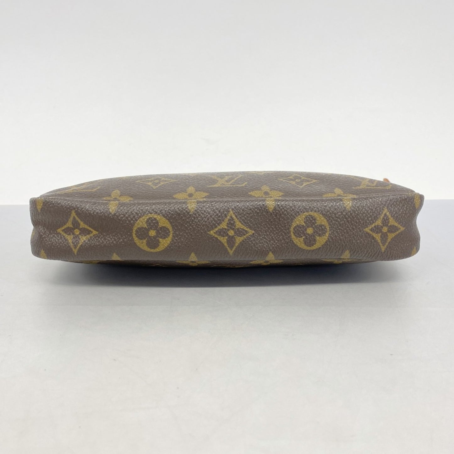 Louis Vuitton Pochette Accessoire, Brown, Canvas, clutch