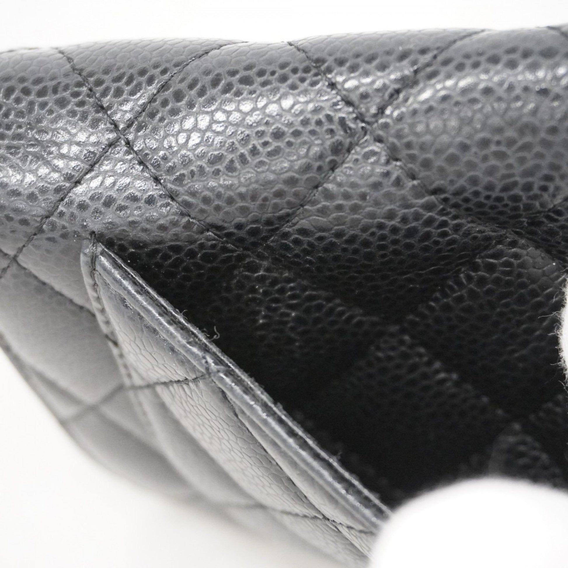 Chanel Porte monnaie, Black, Leather, wallet