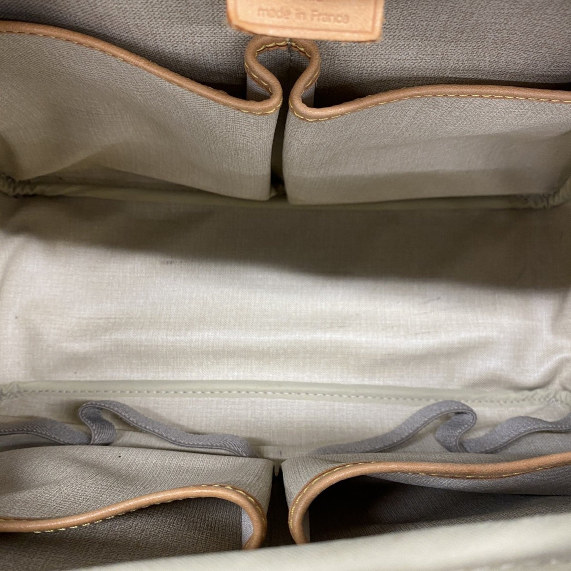 Louis Vuitton Deauville, Brown, Canvas, handbag