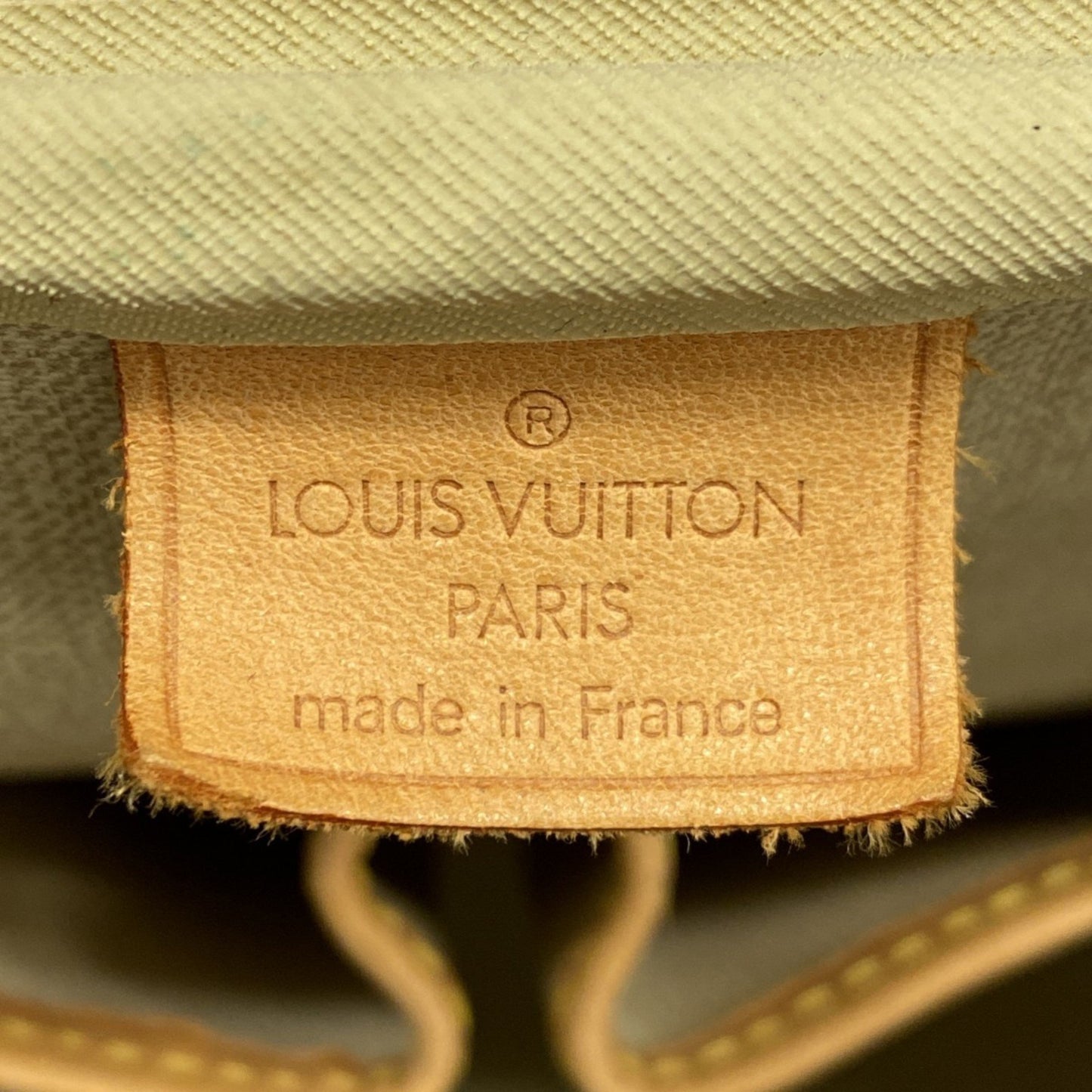 Louis Vuitton Deauville, Brown, Canvas, handbag